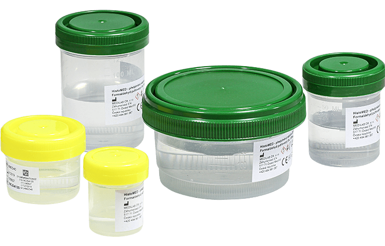 HistoMED Formaldehyde containers